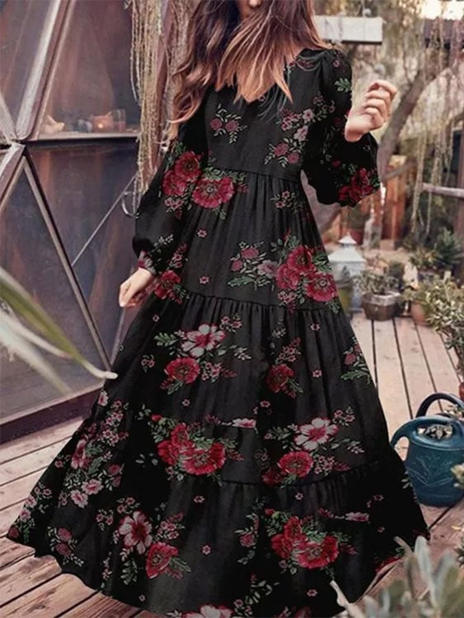 Floral Print Dress